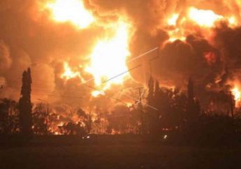 Tertangkap Menjelang Ledakan Hingga Api Meluap-Luap di Kilang Minyak Balongan, Indramayu, Inilah Rekaman Detik-Detik Kilang Minyak Pertamina Meledak