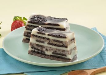 Resep Puding Susu Oreo Enak, Kudapan Segar Sebelum Makan Malam
