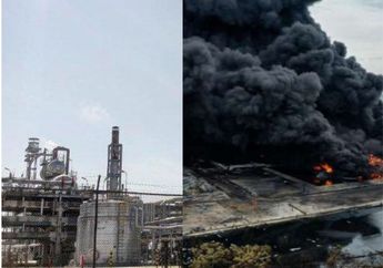 Api Masih Berkobar, Kebakaran Kilang Minyak Pertamina di Balongan Dijamin Bikin Pertamina Tekor Meskipun Baru Bulan Kemarin Sesumbar Bebaskan Ratusan Hektar Lahan Sawah Jadi Kilang Minyak Baru