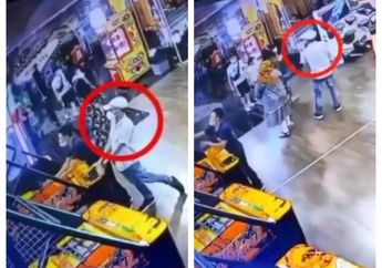 Sat Set Handphone Pun Langsung Berpindah Tangan, Detik-detik Aksi Pencurian Pria ini Terekam CCTV, Rupanya Tak Sendirian dan Bareng Keluarganya, Netizen: Buset Nyalinya Gede!