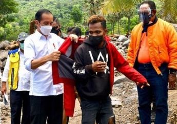 Bak Ketiban Durian Runtuh, Girang Dapat Jaket dari Jokowi, Pemuda NTT Ini Terkejut Temukan Uang di Kantongnya, Ternyata Segini Nilainya
