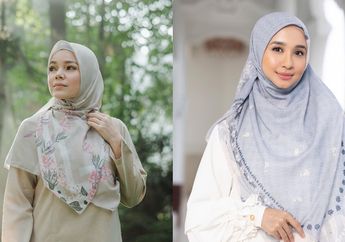 Tren Baju Lebaran 2021: 4 Rekomendasi Hijab Motif Jualan Artis mulai Rp 59 Ribu