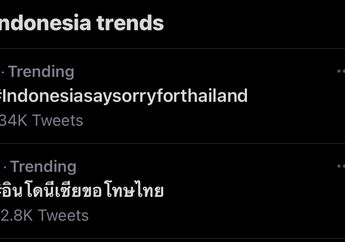 Lewat Hashtag #IndonesiaSaySorryforThailand, Netizen Indonesia Bilang Maaf