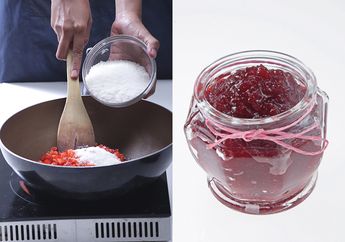 Lebih Enak dari Buatan Pabrik! Yuk, Buat Selai Stroberi Homemade yang Manis dan Legit Ini, Gampang Kalau Mau #JadiKokidiDapurSendiri