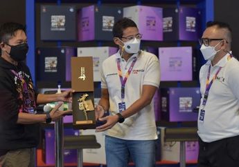 Prokes Ketat di IIMS Hybrid 2021, Sandiaga Uno : Bisa Menjadi Semangat