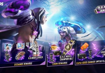 Event K.O. Night Free Fire Segera Masuki Hari Puncak Pada 24 April