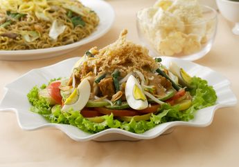 Resep Gado-Gado Siram Kremesan Teri Enak, Kudapan Sehat untuk Maksimalkan Diet