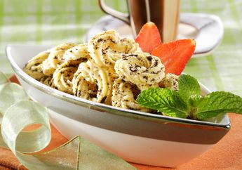 Resep Semprit Vanila Tabur Biskuit Enak, Kue Kering Renyah Untuk Momen Lebaran Nanti