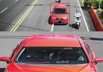 Supir Jazz Kejepret Kamera Tilang Elektronik Main Hp, Dendanya Bikin Auto Bangkrut