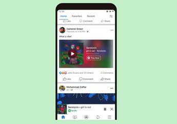 Spotify Luncurkan Miniplayer di Facebook, Gini Cara Gunakannya