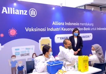 Allianz Indonesia Ikut Andil Sukseskan Vaksinasi COVID 19 Bareng OJK