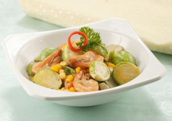 Resep Brussel Udang Jagung Manis Enak, Menu Sahur Serba Tumis yang Super Sederhana