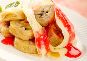 Resep Crepe Isi Pisang Enak, Menu Sarapan yang Bikin Hari Lebih Berwarna