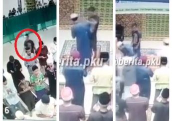 Bak Tak Punya Dosa, Pria ini Tetiba Nyelonong Masuk Terobos Jamaah yang Sedang Selat Subuh, Saat Di Depam Imam Tetiba Langsung Berikan Tamparan Ke Wajah Sang Pemimpin Salat, Netizen Auto Ngamuk: Itu Gak Gila Tapi Sadar!