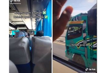 Cewek Ini Nggak Sengaja Ketemu Ayahnya saat Mudik, Gimana Ceritanya?