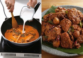Cuma Tambahkan 1 Bumbu Rahasia Ini, Kita Bisa Masak Rendang Hitam Asli Padang, Jadi 100 Kali Lebih Enak