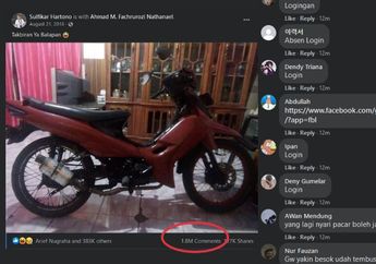 Meninggal Karena Balap Liar di Malam Takbiran, Postingan Facebook Remaja Ini Tembus Hampir 2 Juta Komentar