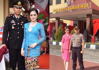 Foto Cantik Cristina Laws, Istri Perwira Polisi yang Viral Karena Mirip Barbie