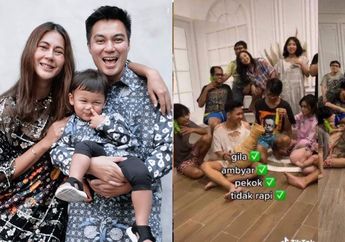 Momen Foto Baim Wong Hingga Ashanty Berseragam, Potret Keluarga Ini Saat Lebaran Malah Viral