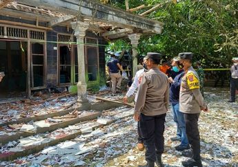 Foto Penampakan Rumah Korban Ledakan Petasan di Kebumen, Hancur Lebur Hingga Nyawa Anak Melayang