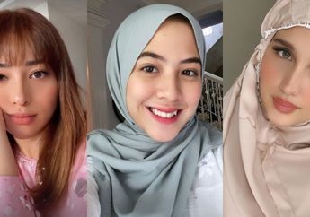 Bernuansa Putih, 5 Seleb Cewek Indonesia Ini Tampil Manis Saat Lebaran
