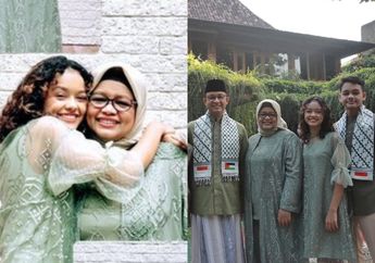 Intip Manisnya Baju Lebaran Mutiara Baswedan, Putri Anies Baswedan. Simpel!