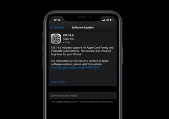 Update iOS 14.6 Release Candidate Sudah Dapat Diunduh