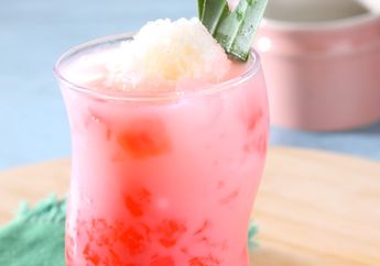Resep Es Merah Delima Enak, Minuman Dingin Dengan Tampilan Warna yang Begitu Menggoda