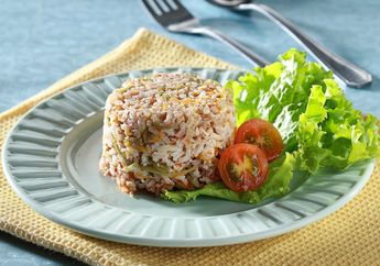 Resep Nasi Merah Ayam Sayur Enak Ini Tetap Bikin Kenyang Meskipun Disantap Dalam Porsi Sedikit