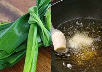 Tak Sengaja Menambahkan Daun Pandan Sebelum Goreng Pisang, Ibu Rumah Tangga ini Kaget Gorengannya Laris Manis