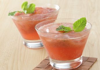 Resep Strawberry Squash Mint Enak, Cita Rasa Segarnya Sulit Hilang Dari Tenggorokan