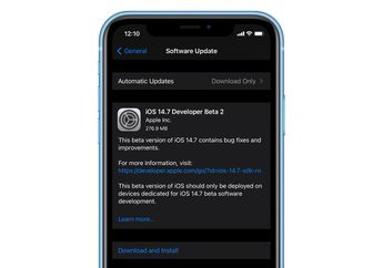 Update iOS 14.7 Developer Beta 2 Resmi Dibagikan