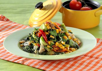 Resep Tumis Bayam dan Jagung Enak, Menu Serba Sayur Nikmat Untuk Makan Siang