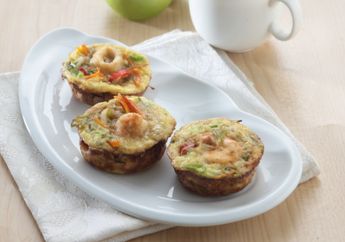 Resep Mini Omelet Seafood Enak, Menu Sarapan Dari Olahan Telur yang Paling Gampang Dibuat