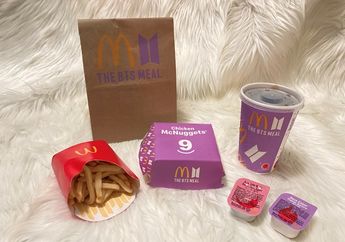Review McDonald's BTS Meal: Saus Cajun Unik, Packaging Ungu Gemesin!