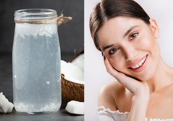 Baru Sehari Cuci Muka Pakai Air Kelapa, Wanita Ini Ketagihan Saat Lihat Perubahan Drastis pada Wajahnya