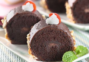 Resep Bolu Gulung Mini Cokelat Enak, Ragam Cake Kukus Lembut yang Wajib Dicoba
