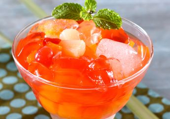 Resep Es Jeli Buah Campur Enak, Minuman Dingin Spesial Untuk Bersantai Di Rumah