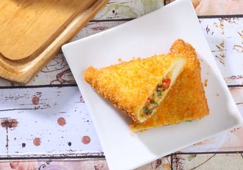Resep Roti Goreng Udang Telur Enak, Camilan Dari Roti Tawar yang Rasanya Begitu Nikmat