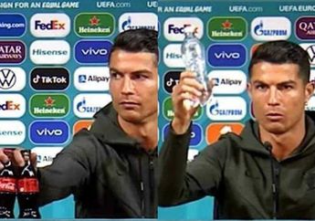 Bikin Sahamnya Anjlok Rp54 Triliun Setelah Botolnya Disingkirkan Ronaldo Pada Konferensi Pers Euro 2020, Tak Disangka Ronaldo Pernah Jadi Bintang Iklan Coca Cola Ini Fotonya