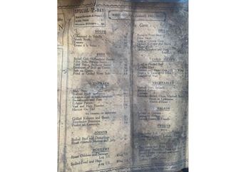 Seperti Mesin Waktu, Pekerja di Liverpool Nggak Sengaja Nemu Artefak Menu Kafe dari 1913