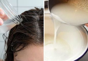 Kesal Abis Keramas Langsung Lepek dan Berminyak, Wanita Ini Coba-coba Siram Rambut dengan Air Cucian Beras, Siapa Sangka Hasilnya Malah Jadi Seperti Ini