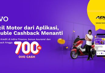 OVO Kerja sama dengan Adira Finance, Bisa Beli Motor di Aplikasi