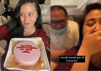 Ngasih Self Reward karena Berhasil Menyelesaikan Skripsi, Prilly Malah Diketawain Papanya!