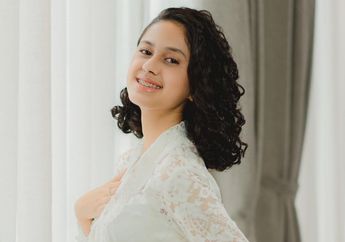 Tampil dengan Rambut Baru, Intip Manisnya Gaya Asila Maisa dengan Kebaya Putih!