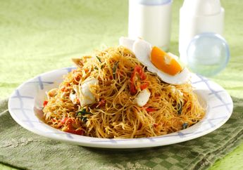 Resep Bihun Goreng Telur Asin Enak, Variasi Menu Sarapan Lezat yang Lebih Menarik Untuk Disajikan