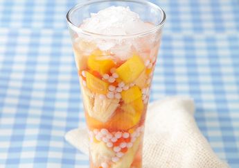 Resep Punch Jeli Buah Tropis Enak, Minuman Dingin Untuk Melepas Dahaga