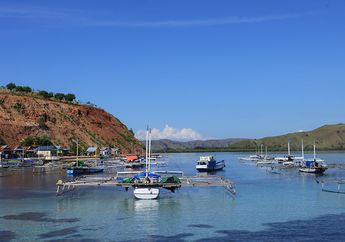 9 Foto Cantik Pulau Papagarang, Wisata Kampung Nelayan di Taman Nasional Komodo