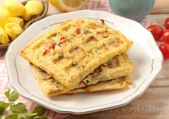 Resep Omelet Waffle Enak, Menu Sarapan Olahan Telur yang Begitu Mewah
