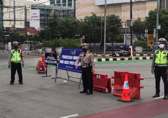 Catat! Besok Penyekatan PPKM Darurat Jakarta Mulai Jam 06.00 WIB, Dirlantas Polda Metro Jaya : Ada 100 Titik